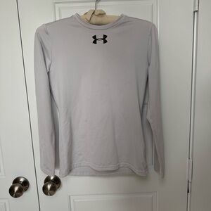 Under Armour Gray Long Sleeve Performance Tee